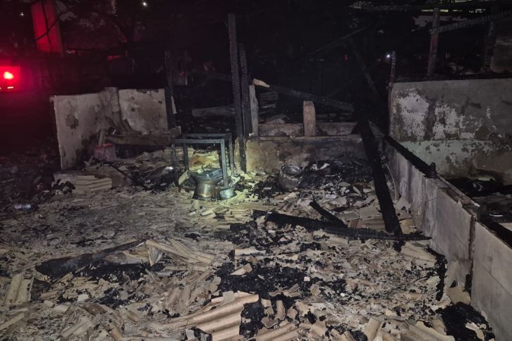 Gulkarmat Perkirakan Kerugian Kebakaran Rumah Rp50 Juta