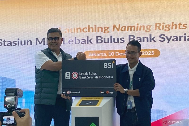 MRT Jakarta Buka Stasiun Lebak Bulus Bank Syariah Indonesia