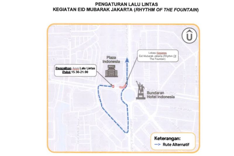 Transportasi Umum untuk Warga Menuju Eid Mubarak Jakarta