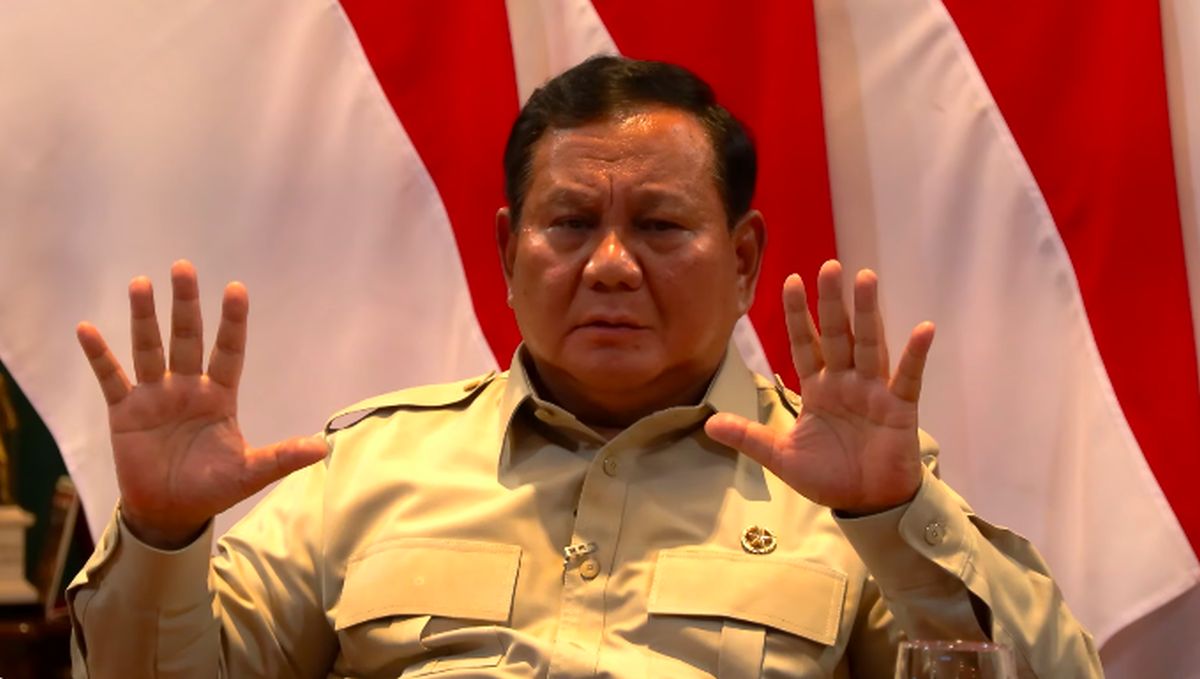 Prabowo Tegaskan Ganti Dirinya Harus Tunggu Hingga 2029