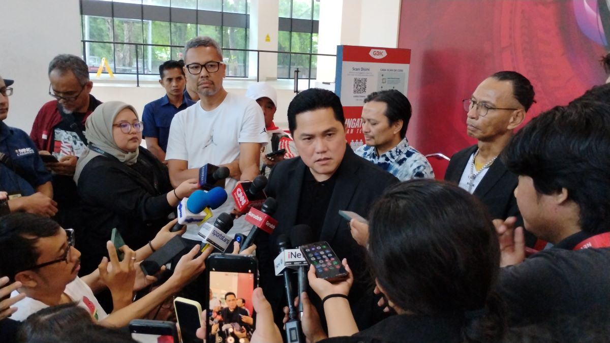 Erick Thohir Mengerti Semangat Fans Timnas Indonesia Saat Kualifikasi